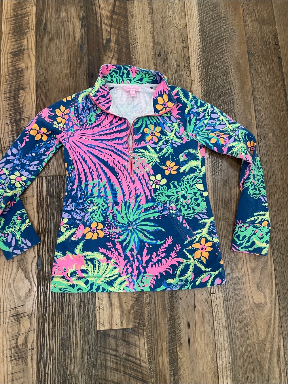 Lilly Pulitzer Skipper Popover pullover XS